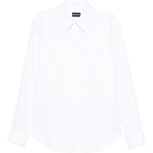 Giorgio Armani camicia a maniche lunghe - bianco