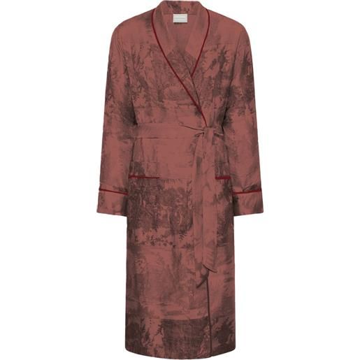 Pierre-Louis Mascia vestaglia aloegum - marrone