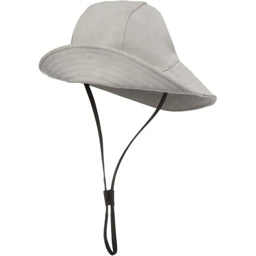 Giorgio Armani cappello estivo in cotone - grigio
