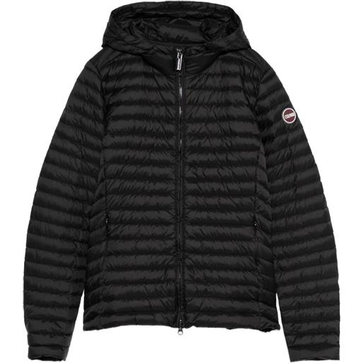 Colmar piumino trapuntato con cappuccio - nero
