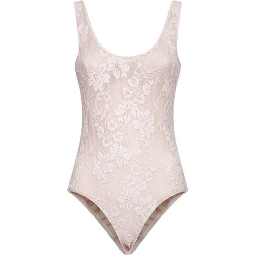 ZIMMERMANN body a fiori - lpi light pink