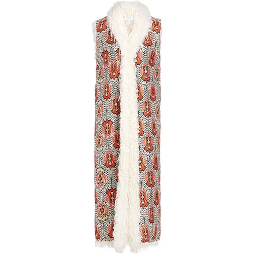 Giambattista Valli cappotto smanicato - grigio