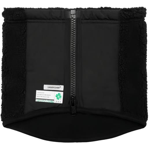 Undercover scaldacollo con zip - nero