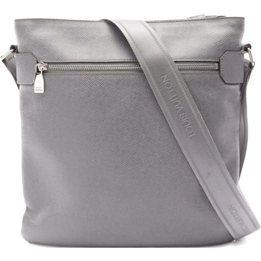 Louis Vuitton Pre-Owned - borsa a spalla sasha 2010 - uomo - pelle di vitello - taglia unica - grigio