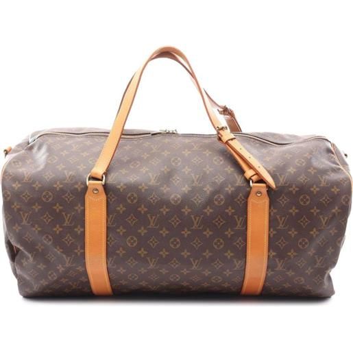 Louis Vuitton Pre-Owned - borsa da viaggio sac polochon con monogramma 1994 - uomo - tela - taglia unica - marrone