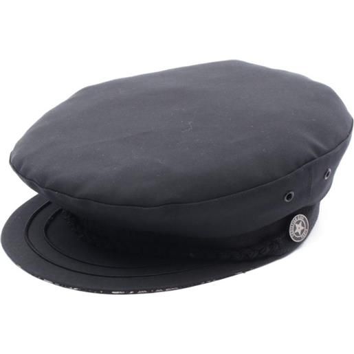 Christian Dior Pre-Owned - cappello con ricamo logo anni 2010 - donna - poliestere/cotone - 56 - nero