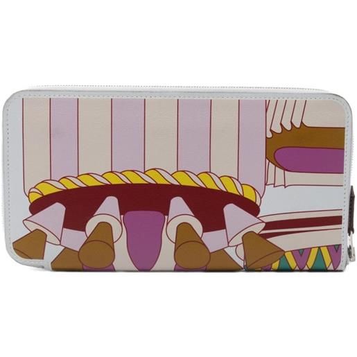 Hermès Pre-Owned - portafoglio in pelle 2021 - donna - pelle di vitello - taglia unica - blu