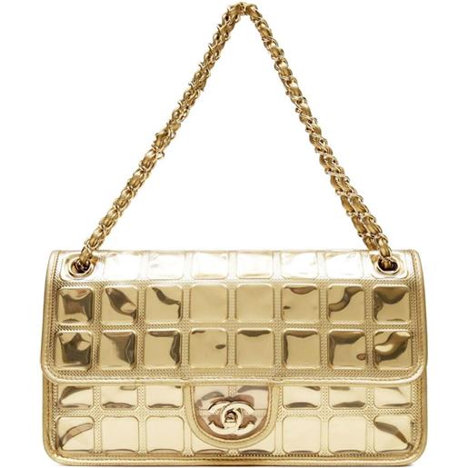 CHANEL Pre-Owned - borsa a spalla ice cube - donna - pelle di agnello - taglia unica - oro