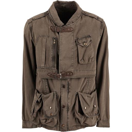 Vintage - giacca kiminori morishita - uomo - cotone - 48 - verde