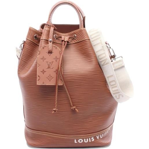 Louis Vuitton Pre-Owned - borsa a spalla noé epi 2021 - uomo - pelle di vitello - taglia unica - marrone