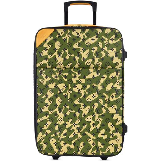 Louis Vuitton Pre-Owned - valigia pegase 60 x takashi murakami 2008 - donna - pvc - taglia unica - verde