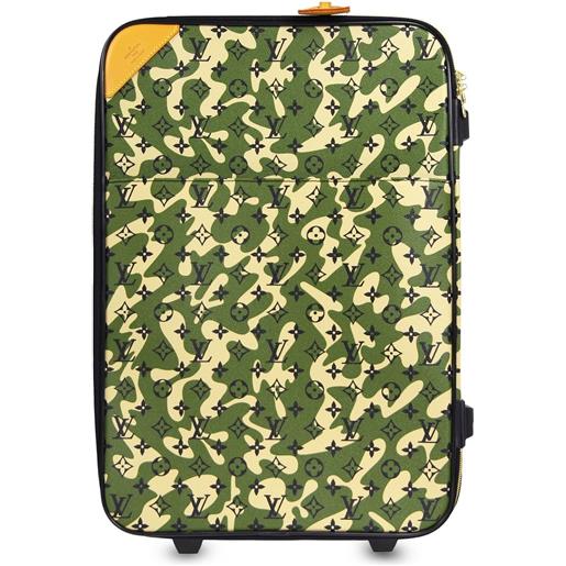 Louis Vuitton Pre-Owned - valigia pegase 60 del 2008 - unisex - pvc - taglia unica - verde