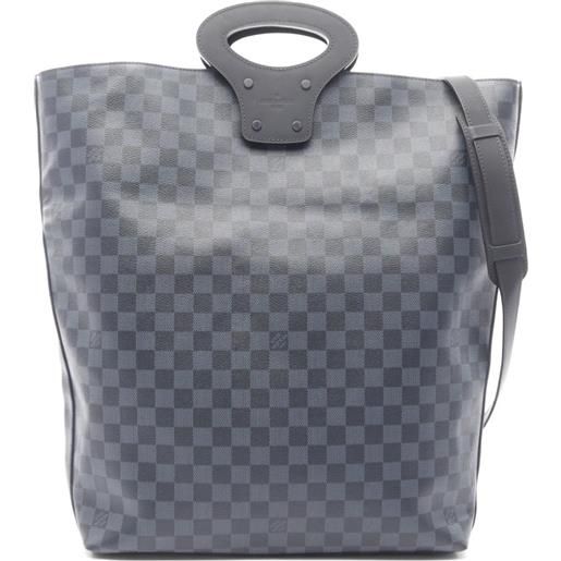 Louis Vuitton Pre-Owned - borsa messenger tote 2014 - uomo - pvc - taglia unica - blu