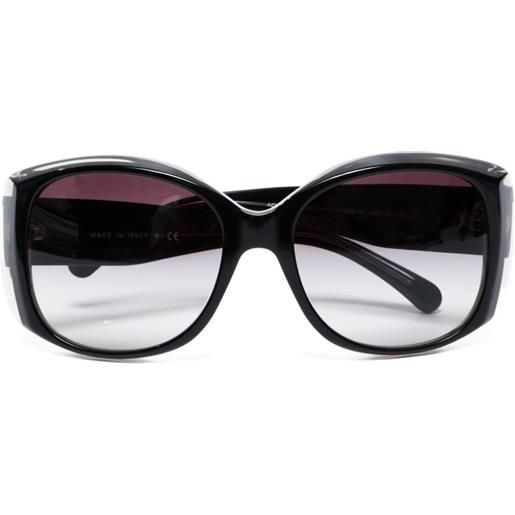 CHANEL Pre-Owned - occhiali da sole cc mark anni 2000 - donna - acetato - taglia unica - nero