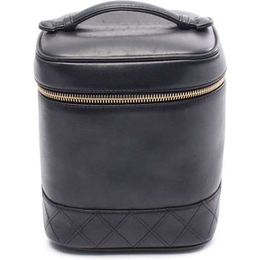 CHANEL Pre-Owned - trousse cc in pelle di agnello 1994-1996 - donna - pelle di agnello - taglia unica - nero