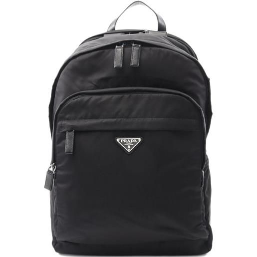 Prada Pre-Owned - zaino tessuto anni 2010 - uomo - nylon - taglia unica - nero