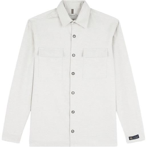 Paul & Shark giacca-camicia con tasche - bianco