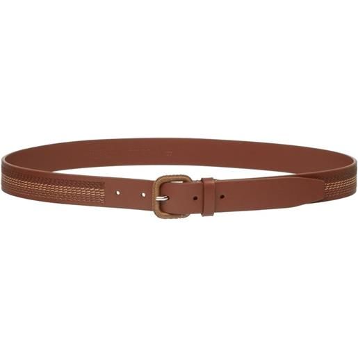 Giorgio Armani cintura in pelle - marrone