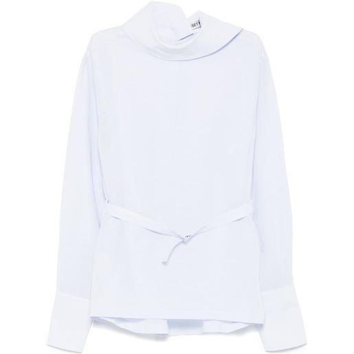 Issey Miyake camicia paper-esque u - blu