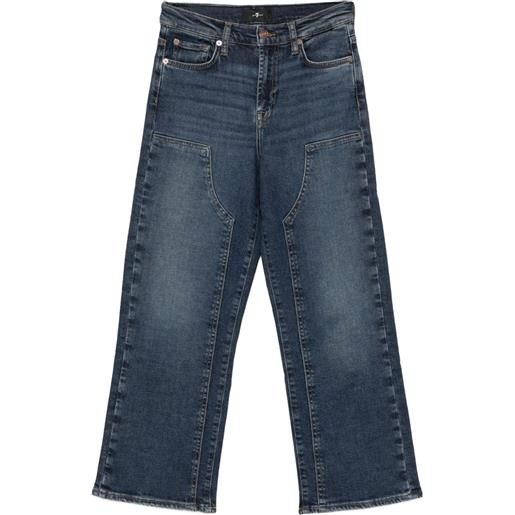 7 For All Mankind jeans con tasche - blu