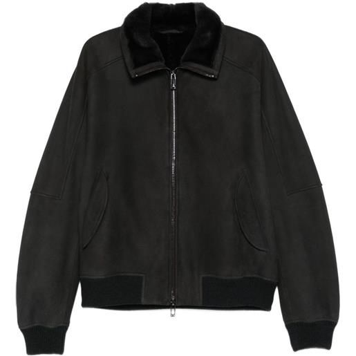 Emporio Armani giacca con zip - grigio