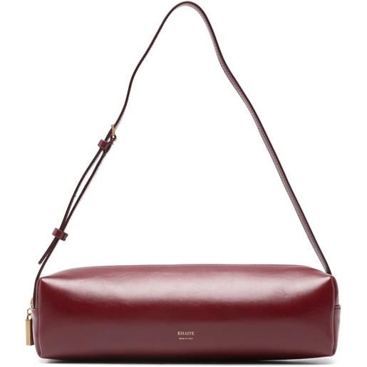 KHAITE borsa a spalla kye a cilindro - rosso