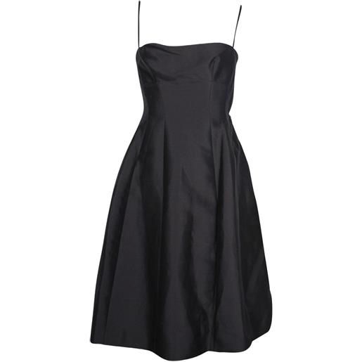 DSQUARED2 - abito svasato - donna - ramia (naturale, veg. ) - xs - nero