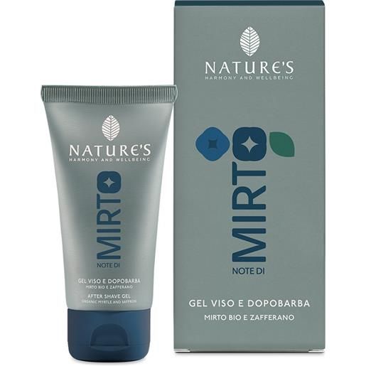 BIOS LINE SpA nature's note di mirto gel viso e dopobarba 50 ml