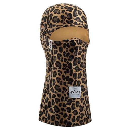 Eivy hinge balaclava bandana, leopardo, taglia unica donna