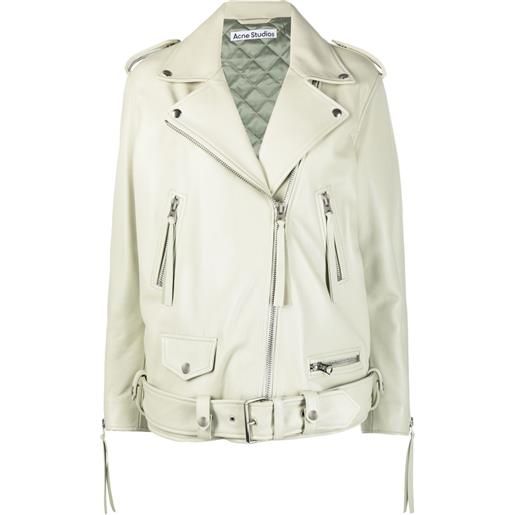 Honey Fucking Dijon giacca biker squadrata - verde