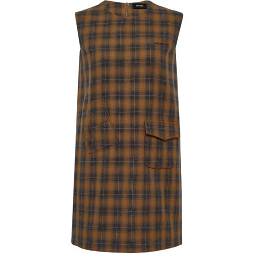 We11done tuta intera smanicata - marrone