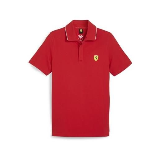 Puma ferrari race short sleeve polo l