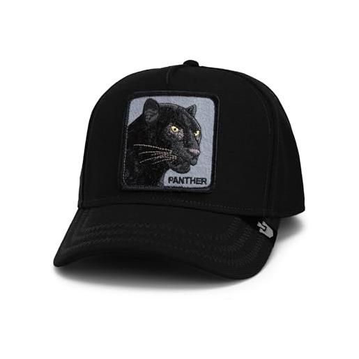 Goorin Bros. cappello moon panther 101-1450 con visiera 100% lana nero taglia unica