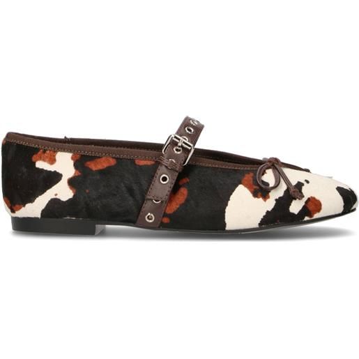 BIBI LOU ballerina donna maculata in cavallino