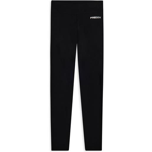 Freddy leggings 7/8 con maxi logo posteriore