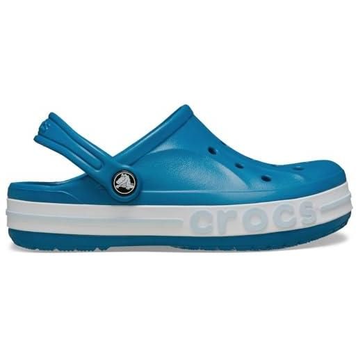 Crocs bayaband clog k, zoccoli unisex - bambini e ragazzi, blu minerale oltremare, 30/31 eu