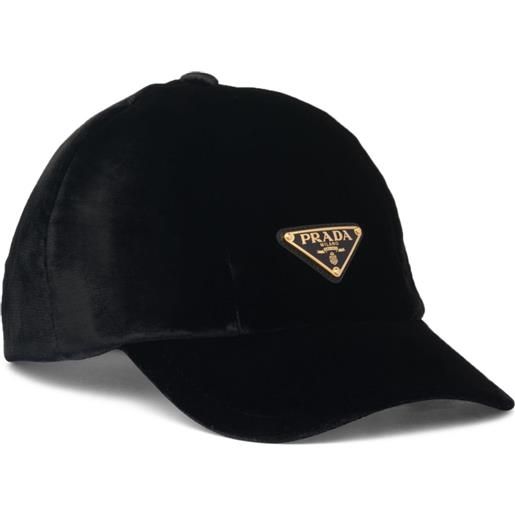 Prada cappello da baseball - nero