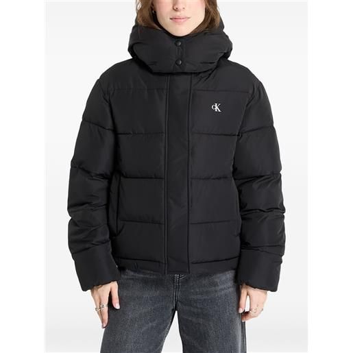 Calvin Klein hooded puffer jacket - nero