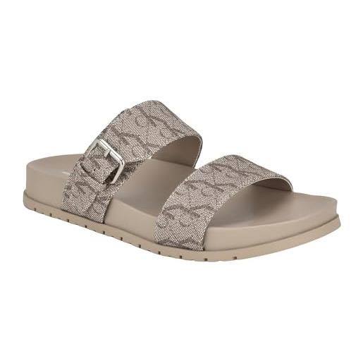 Calvin Klein landesa - sandalo da donna, nero 001. , 38 eu