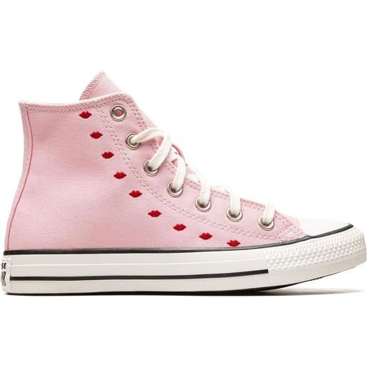 Converse sneakers alte chuck taylor all star - rosa