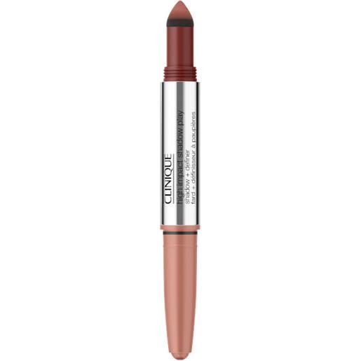 Clinique high impact shadow play shadow + definer - 03 strawberries + chocolate