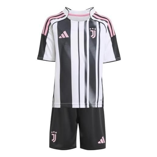 adidas juve h mini calcio bambini, bianco, 2-3 years