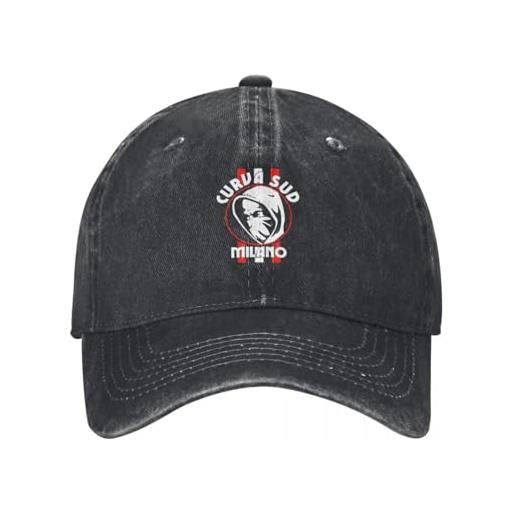JYKJUEDZ cappellino da baseball curva sud milan 1899 custom icon uomo donna