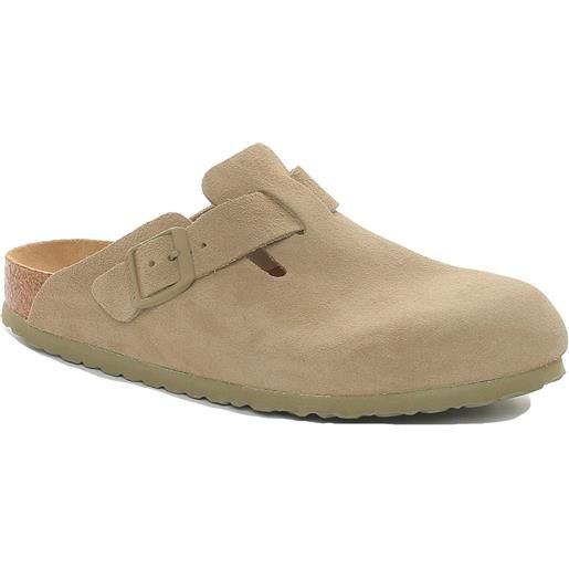 Birkenstock ciabatta Birkenstock boston suede beige cachi