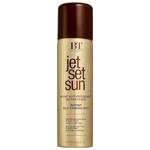 Jet set sun - nebbia abbronzante istantanea viso e corpo, confezione da 2 x 150 ml (300) (300)