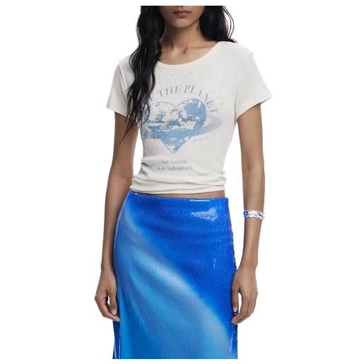 Desigual repris_ts_planet, 1001 raw, xl