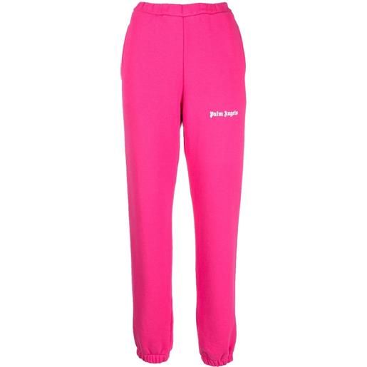 Palm Angels pantaloni sportivi con stampa - rosa