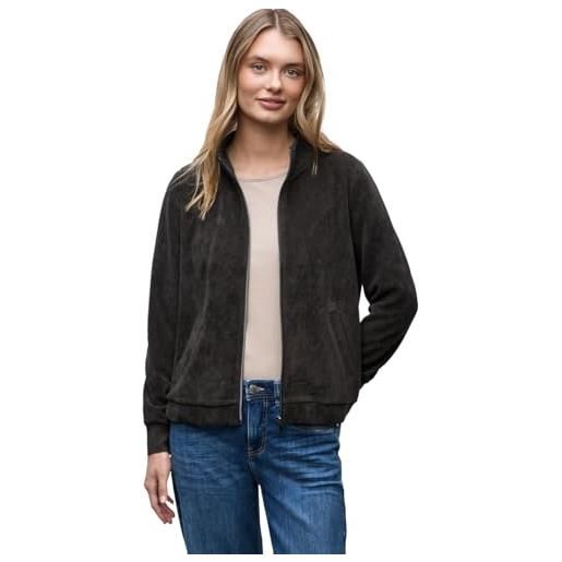 Street One 3227706 giacca strutturata con cerniera, rosa cipria, 44 donna