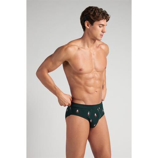 Intimissimi slip cotone superior ©disney brontolo verde