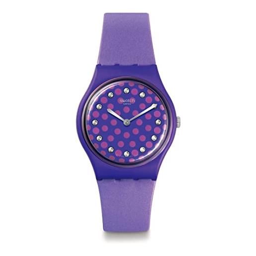 Swatch orologio gent bio so31v100 perfect plum